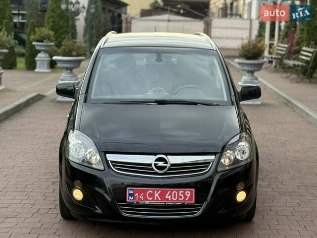 Черный Опель Зафира, объемом двигателя 1.7 л и пробегом 231 тыс. км за 7999 $, фото 22 на Automoto.ua