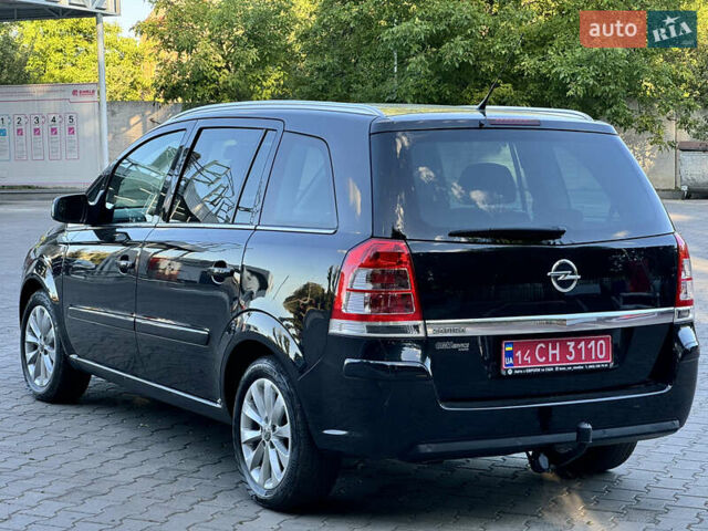 Чорний Опель Зафіра, об'ємом двигуна 1.8 л та пробігом 200 тис. км за 8850 $, фото 5 на Automoto.ua