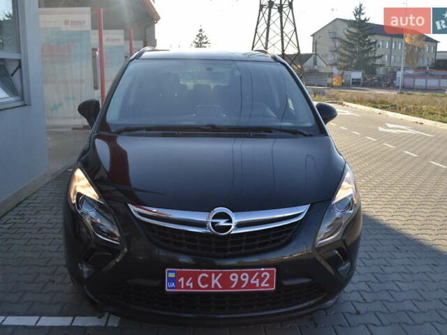 Черный Опель Зафира, объемом двигателя 1.96 л и пробегом 165 тыс. км за 13200 $, фото 3 на Automoto.ua