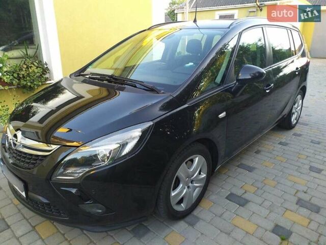 Чорний Опель Зафіра, об'ємом двигуна 1.96 л та пробігом 188 тис. км за 12200 $, фото 3 на Automoto.ua