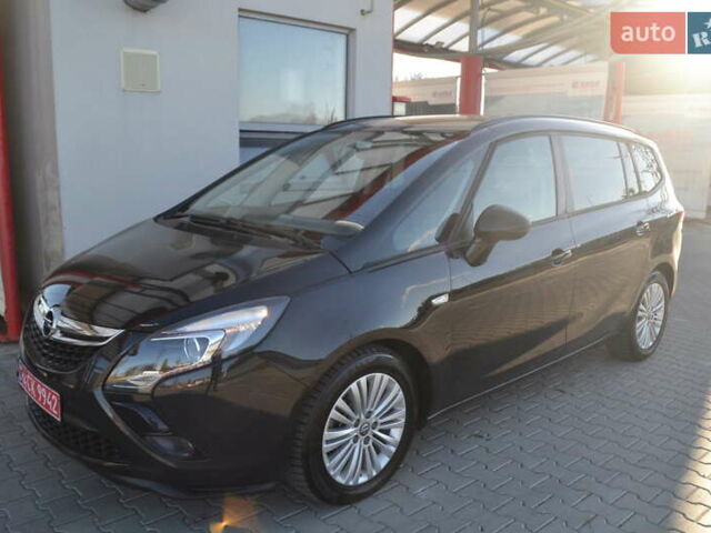 Черный Опель Зафира, объемом двигателя 1.96 л и пробегом 165 тыс. км за 13200 $, фото 2 на Automoto.ua