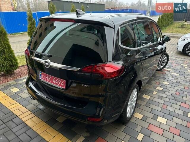 Черный Опель Зафира, объемом двигателя 2 л и пробегом 201 тыс. км за 13500 $, фото 2 на Automoto.ua