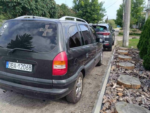 Чорний Опель Зафіра, об'ємом двигуна 1.8 л та пробігом 259 тис. км за 1500 $, фото 2 на Automoto.ua