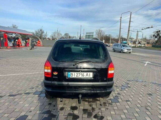 Чорний Опель Зафіра, об'ємом двигуна 2 л та пробігом 200 тис. км за 3900 $, фото 4 на Automoto.ua