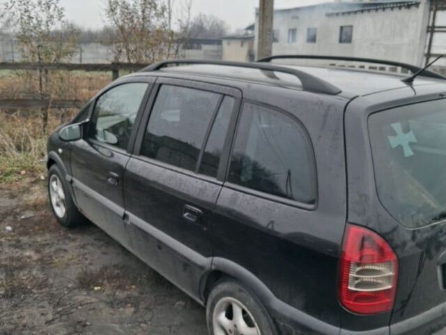 Черный Опель Зафира, объемом двигателя 0 л и пробегом 290 тыс. км за 1100 $, фото 3 на Automoto.ua