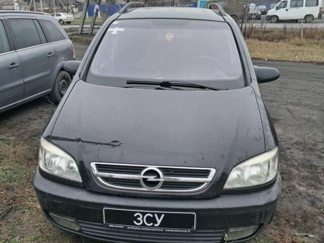 Черный Опель Зафира, объемом двигателя 0 л и пробегом 290 тыс. км за 1100 $, фото 2 на Automoto.ua