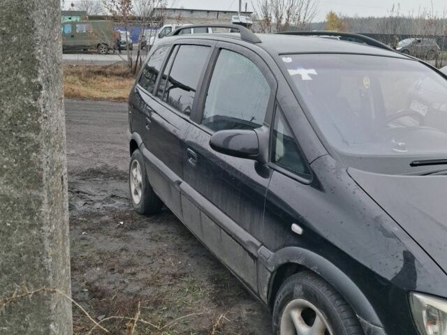 Черный Опель Зафира, объемом двигателя 0 л и пробегом 290 тыс. км за 1100 $, фото 1 на Automoto.ua