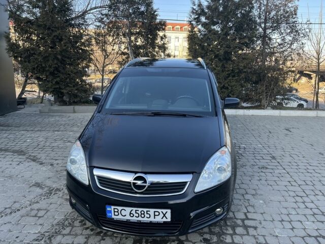 Черный Опель Зафира, объемом двигателя 1.6 л и пробегом 250 тыс. км за 6300 $, фото 18 на Automoto.ua