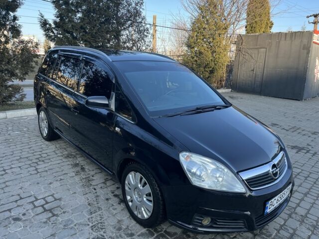 Черный Опель Зафира, объемом двигателя 1.6 л и пробегом 250 тыс. км за 6300 $, фото 4 на Automoto.ua