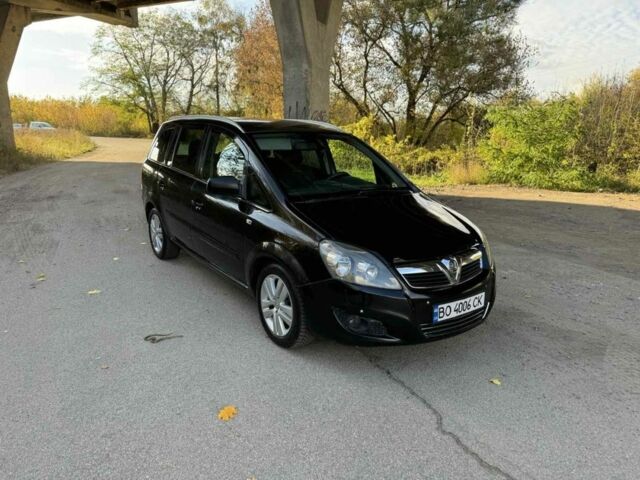 Черный Опель Зафира, объемом двигателя 1.7 л и пробегом 237 тыс. км за 5499 $, фото 5 на Automoto.ua