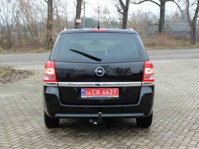Черный Опель Зафира, объемом двигателя 1.8 л и пробегом 220 тыс. км за 7499 $, фото 8 на Automoto.ua