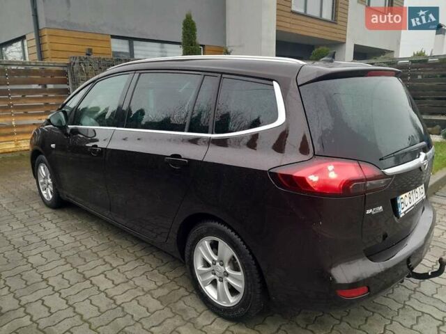 Коричневый Опель Зафира, объемом двигателя 1.6 л и пробегом 272 тыс. км за 8300 $, фото 4 на Automoto.ua