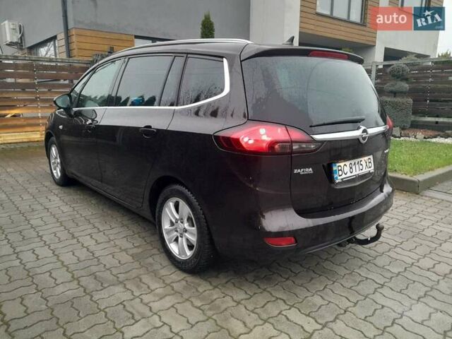 Коричневый Опель Зафира, объемом двигателя 1.6 л и пробегом 272 тыс. км за 8300 $, фото 5 на Automoto.ua