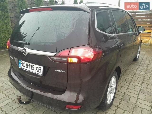 Коричневый Опель Зафира, объемом двигателя 1.6 л и пробегом 272 тыс. км за 8300 $, фото 7 на Automoto.ua