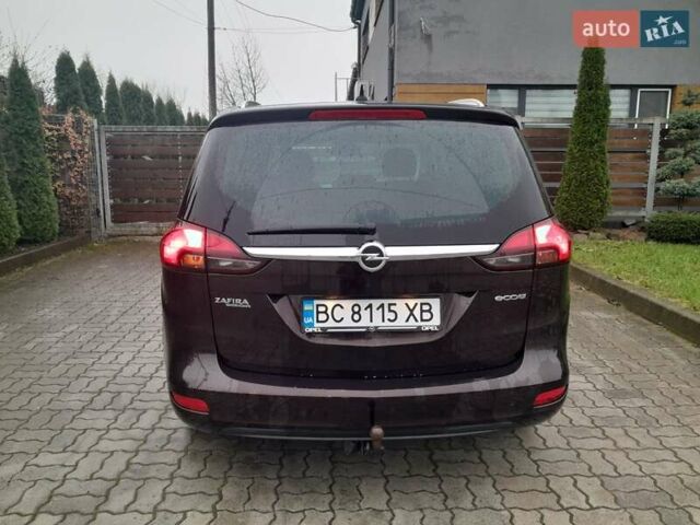 Коричневый Опель Зафира, объемом двигателя 1.6 л и пробегом 272 тыс. км за 8300 $, фото 6 на Automoto.ua