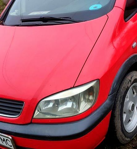Червоний Опель Зафіра, об'ємом двигуна 1.8 л та пробігом 330 тис. км за 3800 $, фото 1 на Automoto.ua