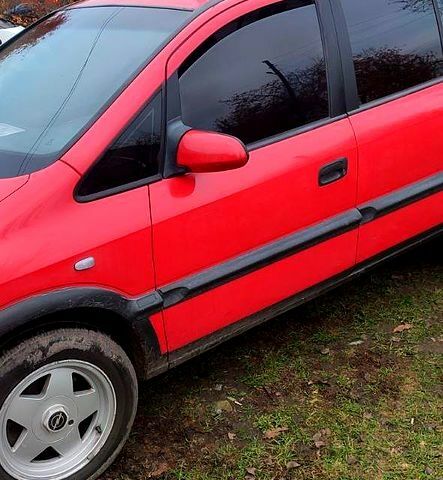 Червоний Опель Зафіра, об'ємом двигуна 1.8 л та пробігом 330 тис. км за 3800 $, фото 4 на Automoto.ua