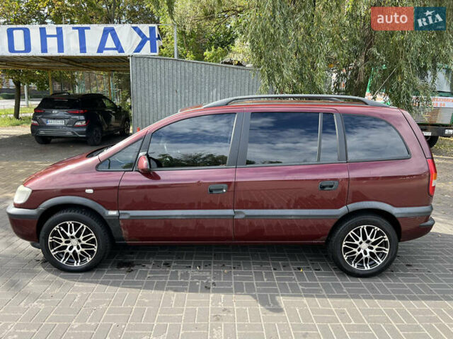 Красный Опель Зафира, объемом двигателя 1.8 л и пробегом 189 тыс. км за 3500 $, фото 25 на Automoto.ua