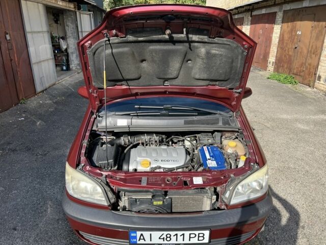 Красный Опель Зафира, объемом двигателя 1.8 л и пробегом 189 тыс. км за 3500 $, фото 20 на Automoto.ua
