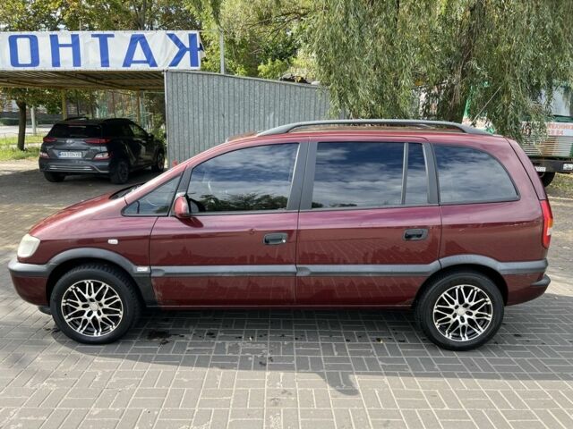 Красный Опель Зафира, объемом двигателя 1.8 л и пробегом 189 тыс. км за 3500 $, фото 23 на Automoto.ua