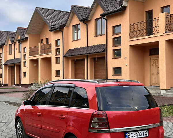 Красный Опель Зафира, объемом двигателя 1.91 л и пробегом 280 тыс. км за 3950 $, фото 4 на Automoto.ua