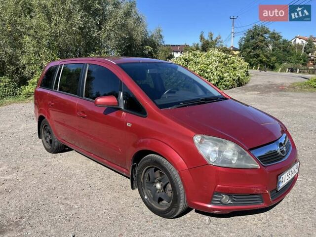 Червоний Опель Зафіра, об'ємом двигуна 1.8 л та пробігом 260 тис. км за 5200 $, фото 1 на Automoto.ua