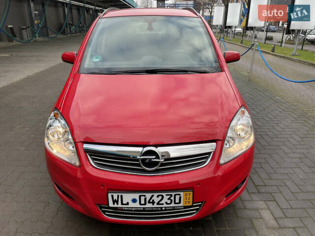 Червоний Опель Зафіра, об'ємом двигуна 1.6 л та пробігом 220 тис. км за 6500 $, фото 3 на Automoto.ua