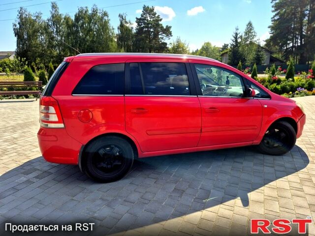 Червоний Опель Зафіра, об'ємом двигуна 1.9 л та пробігом 390 тис. км за 4700 $, фото 5 на Automoto.ua