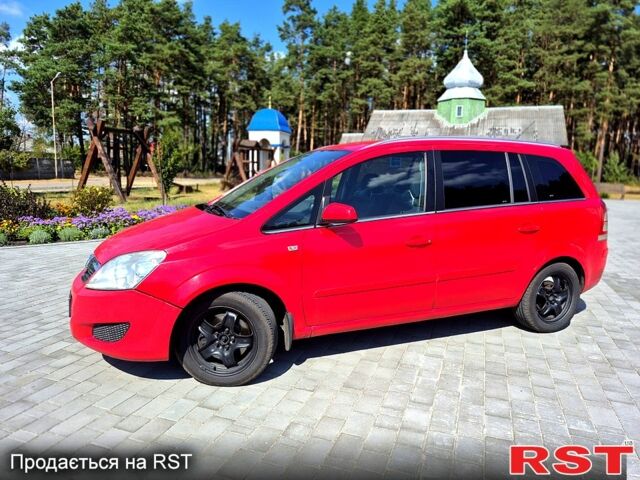 Червоний Опель Зафіра, об'ємом двигуна 1.9 л та пробігом 390 тис. км за 4700 $, фото 1 на Automoto.ua