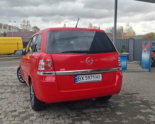 Красный Опель Зафира, объемом двигателя 1.69 л и пробегом 270 тыс. км за 6700 $, фото 9 на Automoto.ua