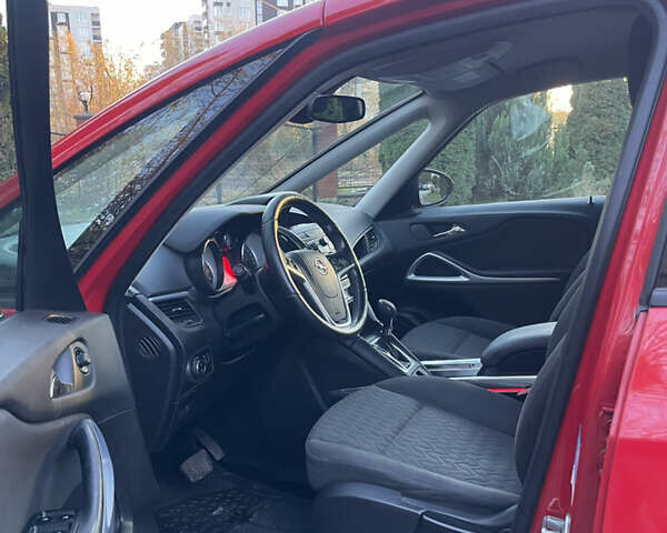 Красный Опель Зафира, объемом двигателя 1.6 л и пробегом 146 тыс. км за 10699 $, фото 20 на Automoto.ua