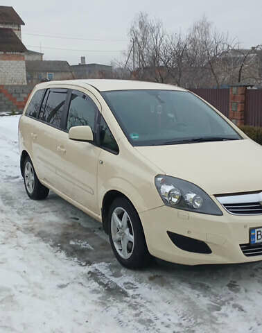 Жовтий Опель Зафіра, об'ємом двигуна 1.6 л та пробігом 232 тис. км за 6800 $, фото 18 на Automoto.ua