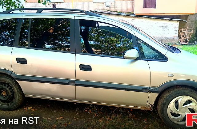 Сірий Опель Зафіра, об'ємом двигуна 1.6 л та пробігом 498 тис. км за 2300 $, фото 1 на Automoto.ua