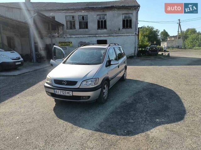 Серый Опель Зафира, объемом двигателя 1.8 л и пробегом 276 тыс. км за 3850 $, фото 6 на Automoto.ua