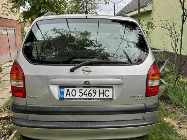 Сірий Опель Зафіра, об'ємом двигуна 1.8 л та пробігом 424 тис. км за 3200 $, фото 3 на Automoto.ua