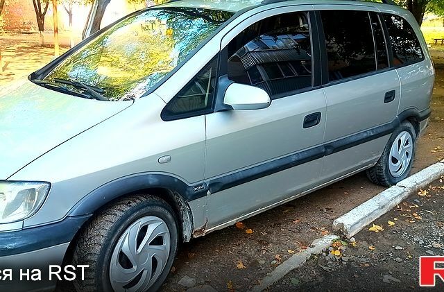 Сірий Опель Зафіра, об'ємом двигуна 1.6 л та пробігом 498 тис. км за 2300 $, фото 2 на Automoto.ua