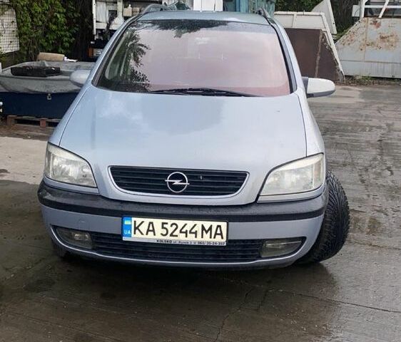 Серый Опель Зафира, объемом двигателя 1.8 л и пробегом 325 тыс. км за 3200 $, фото 7 на Automoto.ua