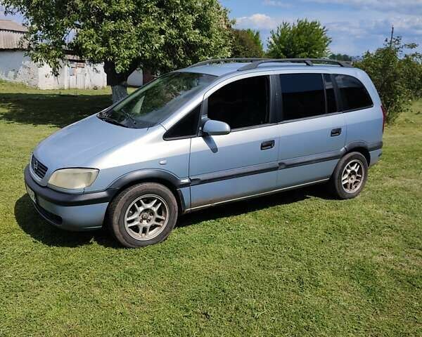 Сірий Опель Зафіра, об'ємом двигуна 2 л та пробігом 404 тис. км за 4400 $, фото 1 на Automoto.ua