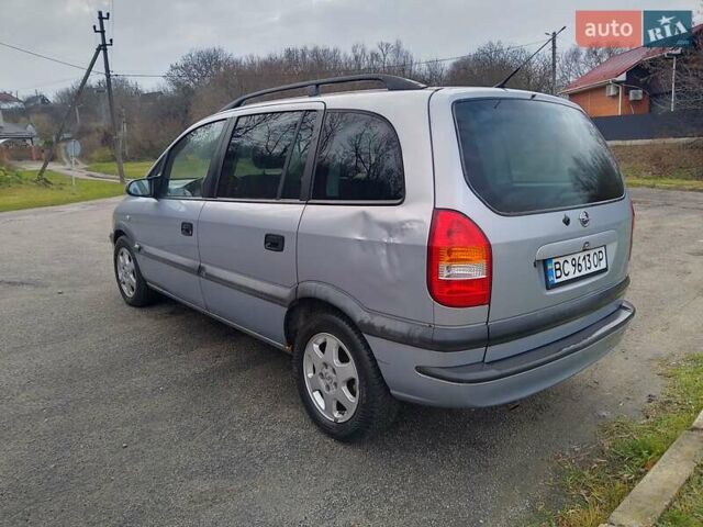 Сірий Опель Зафіра, об'ємом двигуна 1.8 л та пробігом 255 тис. км за 2350 $, фото 5 на Automoto.ua