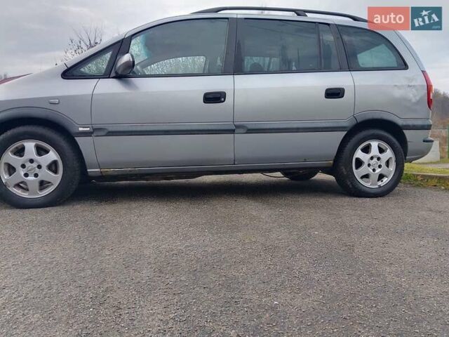 Сірий Опель Зафіра, об'ємом двигуна 1.8 л та пробігом 255 тис. км за 2350 $, фото 4 на Automoto.ua