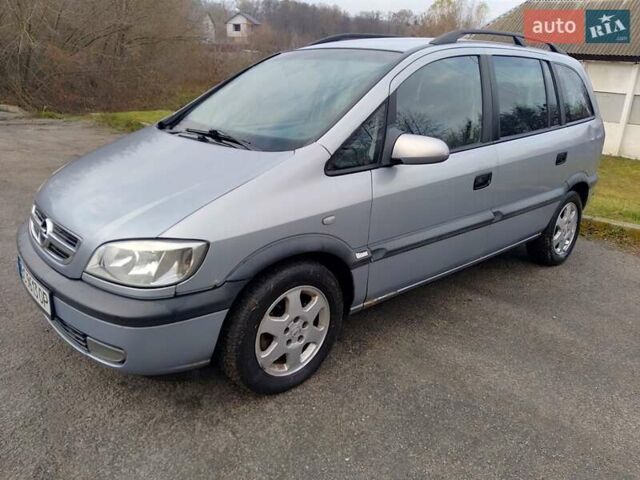 Сірий Опель Зафіра, об'ємом двигуна 1.8 л та пробігом 255 тис. км за 2350 $, фото 2 на Automoto.ua