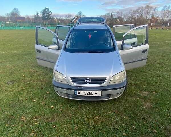 Серый Опель Зафира, объемом двигателя 2 л и пробегом 347 тыс. км за 3000 $, фото 8 на Automoto.ua