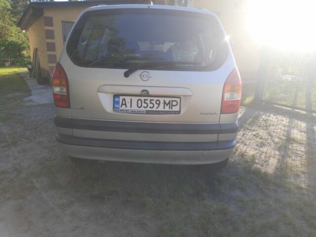 Сірий Опель Зафіра, об'ємом двигуна 1.6 л та пробігом 250 тис. км за 3400 $, фото 4 на Automoto.ua