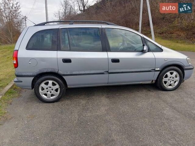 Сірий Опель Зафіра, об'ємом двигуна 1.8 л та пробігом 255 тис. км за 2350 $, фото 8 на Automoto.ua
