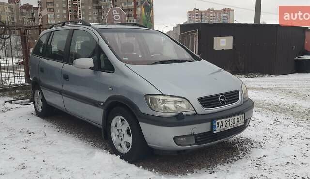 Сірий Опель Зафіра, об'ємом двигуна 1.8 л та пробігом 320 тис. км за 3550 $, фото 1 на Automoto.ua