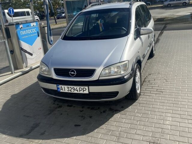 Серый Опель Зафира, объемом двигателя 2 л и пробегом 277 тыс. км за 3450 $, фото 6 на Automoto.ua
