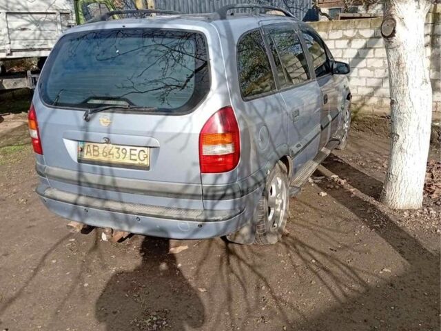 Серый Опель Зафира, объемом двигателя 2 л и пробегом 250 тыс. км за 1700 $, фото 2 на Automoto.ua