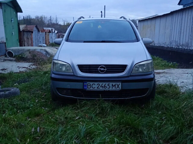 Серый Опель Зафира, объемом двигателя 1.8 л и пробегом 231 тыс. км за 3200 $, фото 3 на Automoto.ua