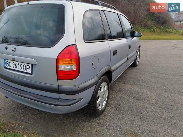 Сірий Опель Зафіра, об'ємом двигуна 1.8 л та пробігом 255 тис. км за 2350 $, фото 7 на Automoto.ua