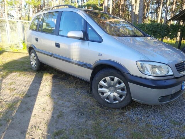 Сірий Опель Зафіра, об'ємом двигуна 1.6 л та пробігом 250 тис. км за 3400 $, фото 2 на Automoto.ua